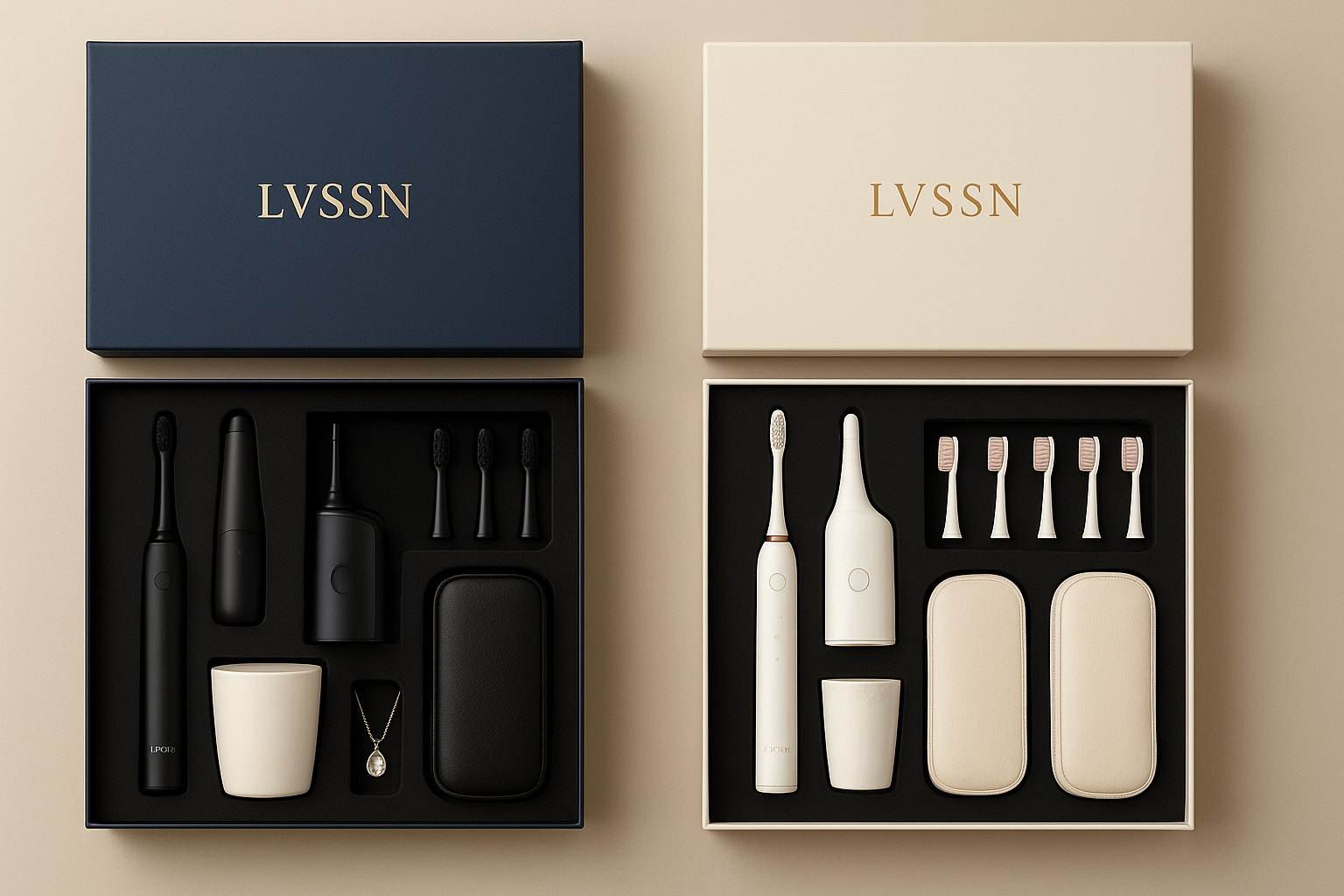 Electric Toothbrush Gift Box Set – Complete Oral-Care Kit with 3 Bonus Brush Heads, Travel Case & USB Dock | Luxury Ready-to-Wrap Present for Birthdays, Holidays & Graduations