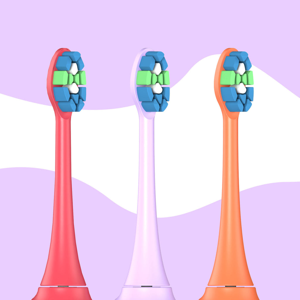 Sonic Electric Toothbrush with Soft Bristles Waterproof IPX7 Replacement Toothbrush Heads Electronic Teeth Brush