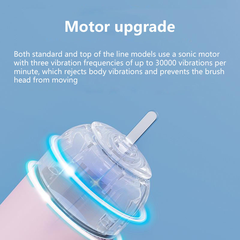 Children's Electric Toothbrush IPX7 Waterproof for Home Travel U Shaped Toothbrush Hard Sonic Toothbrush